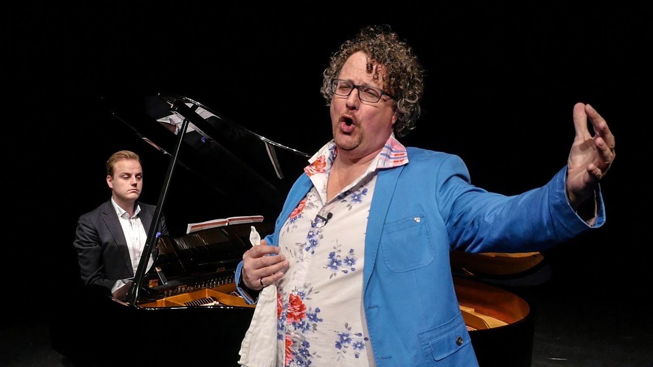 Hans Tervoort doet auditie bij Opera op de Parade